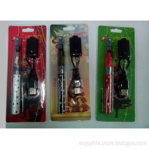 Enjoylife Christmas Design EGO CE4 Blister with Christmas Packaging